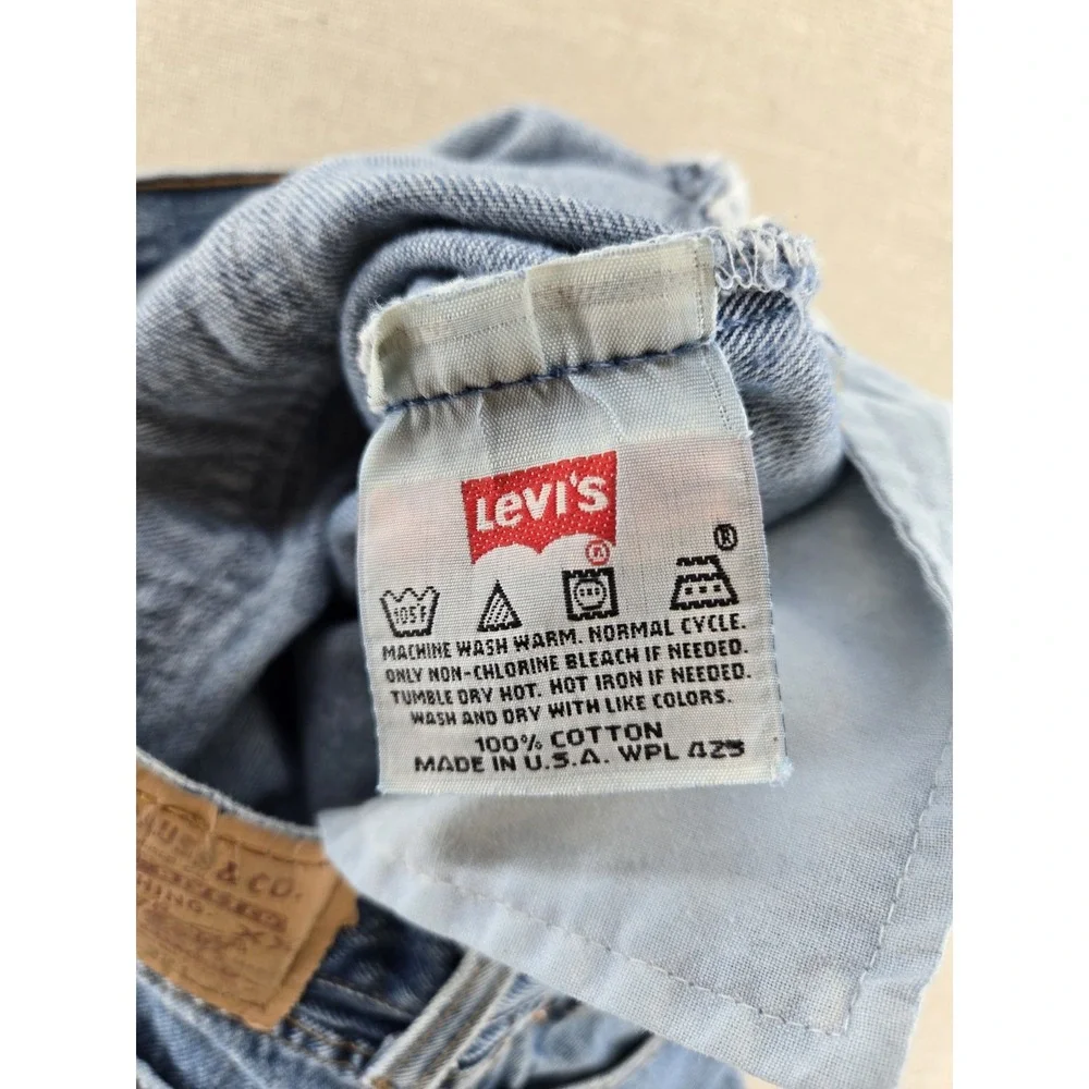 Vtg 90s Levi's 501 Jeans Mens 32 Short Fits 30.5x25